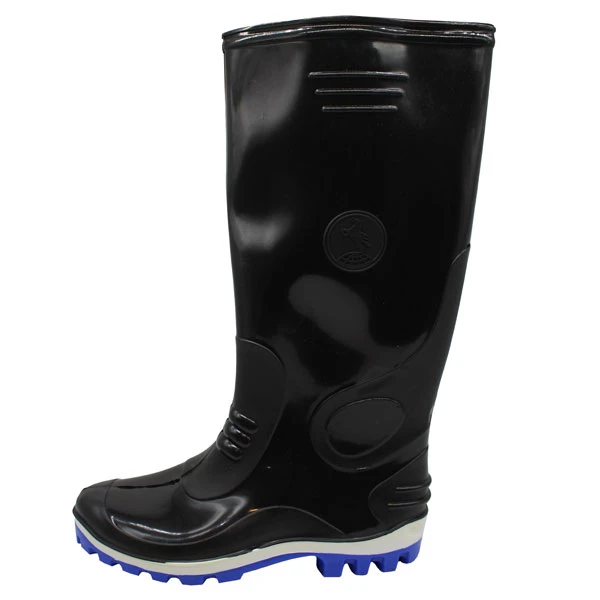 چکمه مردانه مشکی بلند صادقی